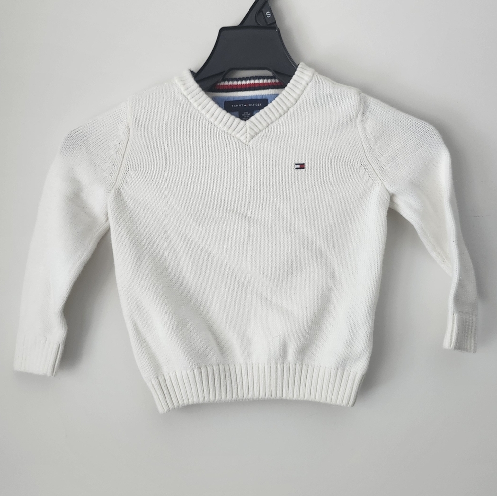 Tommy Hilfiger Toddler Boys Knit Sweater Size 2/3
